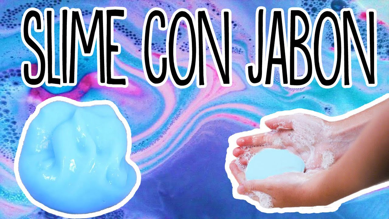 Slime de jabon – como hacer slime sin borax ni almidon – Tutoriales Belen