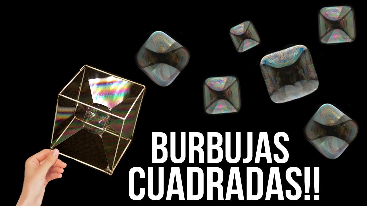 HAZ BURBUJAS CUADRADAS!! EXPERIMENTOS CASEROS INCREIBLES – Tutoriales Belen