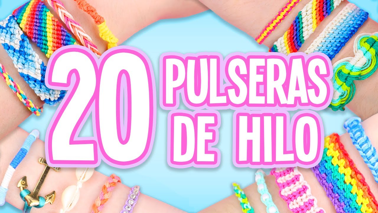 20 IDEAS PARA HACER PULSERAS DE HILO ENCERADO! COMPILACIÓN